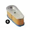 LEM SELECT Filtre à Air Adaptable Briggs Et Stratton - 73X184X 60 Mm -Tondeuse Et Accessoires Boutique 6440619 1