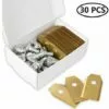 MONLY Lames En Acier Inoxydable De Tondeuse Robotique De Remplacement Pour Toutes Les Tondeuses Ă Gazon Robotis 30 Pices -Tondeuse Et Accessoires Boutique 64453471 1