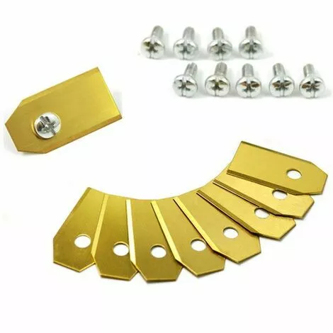 MONLY Lames En Acier Inoxydable De Tondeuse Robotique De Remplacement Pour Toutes Les Tondeuses Ă Gazon Robotis 30 Pices 5 MONLY Lames En Acier Inoxydable De Tondeuse Robotique De Remplacement Pour Toutes Les Tondeuses Ă Gazon Robotis 30 Pices – Image 3