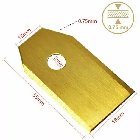 MONLY Lames En Acier Inoxydable De Tondeuse Robotique De Remplacement Pour Toutes Les Tondeuses Ă Gazon Robotis 30 Pices 7 MONLY Lames En Acier Inoxydable De Tondeuse Robotique De Remplacement Pour Toutes Les Tondeuses Ă Gazon Robotis 30 Pices – Image 5