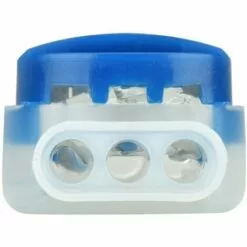 HABIENTôT 20 Pièces Connecteurs De Câble Remplis Des Résines, Connecteurs Pour Câble Périphérique, 314 Connecteurs De Câble Étanche 3 Trous, Parfait Pour Jardin & Extérieur Et Tondeuse Robot Bleu + Blanc，Oi-FRIS -Tondeuse Et Accessoires Boutique 64497049 3