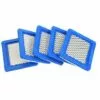 LIFCAUSAL Lot De 5 Filtres à Air 491588S De Rechange Pour Cartouche De Filtre à Air Plate OEM Briggs Stratton 491588 4915885, Filtre à Air Pour Tondeuse à Gazon -Tondeuse Et Accessoires Boutique 64556565 1