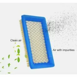 LIFCAUSAL Lot De 5 Filtres à Air 491588S De Rechange Pour Cartouche De Filtre à Air Plate OEM Briggs Stratton 491588 4915885, Filtre à Air Pour Tondeuse à Gazon -Tondeuse Et Accessoires Boutique 64556565 4