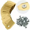 ZHUOXUAN 30 Lames De Rechange TITAN 0,75mm Pour Tondeuses-robots Husqvarna Automower Gardena - Jaune 1 ZHUOXUAN 30 Lames De Rechange TITAN 0,75mm Pour Tondeuses-robots Husqvarna Automower Gardena - Jaune -Tondeuse Et Accessoires Boutique 65490563 1