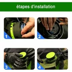 OSQI Lot De 6 Bobines De Rechange Pour Débroussailleuse Sans Fil Parkside PRTA 20-Li C3 IAN351753 9 OSQI Lot De 6 Bobines De Rechange Pour Débroussailleuse Sans Fil Parkside PRTA 20-Li C3 IAN351753 -Tondeuse Et Accessoires Boutique 65500861 3