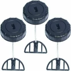 OSQI Pack Mazout Bouchon De Réservoir De Gaz Remplacement 11303500500 Tronçonneuse Pour Stihl MS170C MS180C MS170 MS180 017 018