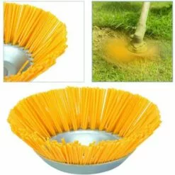 OSQI Tête De Coupe-herbe Universelle En Pouces, Tête De Coupe-fil En Nylon Trempé 200x25mm, Lames De Désherbage, Pour Brosse De Jardin De Tondeuse à Gazon -Tondeuse Et Accessoires Boutique 65502309 5