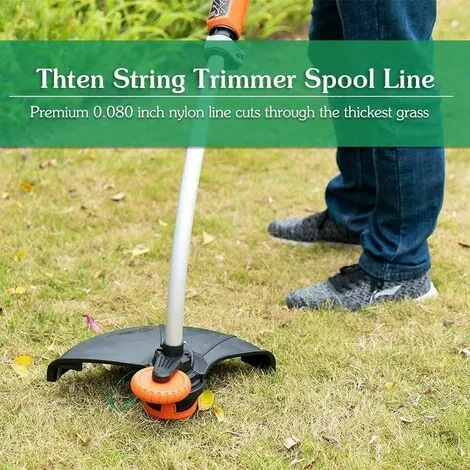 OSQI A6486-XJ Compatible Avec Les Tondeuses à Gazon Black & Decker, Bobine De Tondeuse à Gazon D'une épaisseur De Ligne De 2 Mm Et D'une Longueur De 6 M Pour Débroussailleuses GL8033 / GL9035 / GL7033, A6486 6 OSQI A6486-XJ Compatible Avec Les Tondeuses à Gazon Black & Decker, Bobine De Tondeuse à Gazon D'une épaisseur De Ligne De 2 Mm Et D'une Longueur De 6 M Pour Débroussailleuses GL8033 / GL9035 / GL7033, A6486 – Image 4