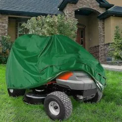 DONTODENT Housse De Tondeuse à Gazon - Housse De Tracteur Compatible Avec Les Ponts Jusqu'à 54" Housse De Rangement 170 X 61 X 117 Cm -Tondeuse Et Accessoires Boutique 65607340 3