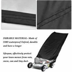 LUCKY-88 Housse De Tondeuse à Gazon Noir 10 LUCKY-88 Housse De Tondeuse à Gazon Noir -Tondeuse Et Accessoires Boutique 65801942 4