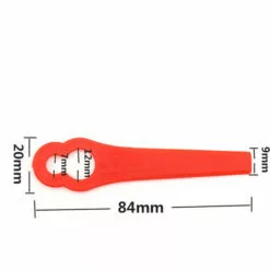 FVBJD Tondeuse à Gazon En Plastique De Couleur Tondeuse à Gazon De Jardin Coupe-herbe Lame De Coupe En Plastique Clé En Forme De Gourde Couteau De Tondeuse à Gazon(Rouge/100pcs） -Tondeuse Et Accessoires Boutique 65855461 5