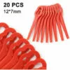 FVBJD Tondeuse à Gazon En Plastique De Couleur Tondeuse à Gazon De Jardin Coupe-herbe Lame De Coupe En Plastique Clé En Forme De Gourde Couteau De Tondeuse à Gazon（Rouge/20pcs） -Tondeuse Et Accessoires Boutique 65855537 1