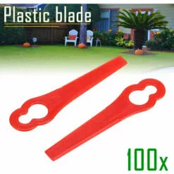 BDD Lame De Tondeuse à Gazon En Plastique Cour Pelouse Tondeuse De Jardin Tondeuse Lame Gourde L83 100 Lame De Rechange Pack Rouge -Tondeuse Et Accessoires Boutique 66025278 3