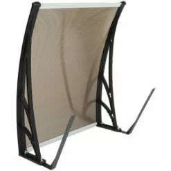 OOBEST Garage Pour Robots Tondeuses, Protection Anti-UV, Résistant Aux Intempéries, 100*78*50cm, Polycarbonate, Marron -Tondeuse Et Accessoires Boutique 66368973 5