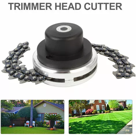 LIFCAUSAL Tête De Tondeuse Avec Lame De Coupe-chaîne à Bobine Tête De Tondeuse à Gazon D'extérieur Outil De Mangeur De Tête De Tondeuse En Acier Pour Remplacement De Tondeuse à Gazon à Arbres Droits 7 LIFCAUSAL Tête De Tondeuse Avec Lame De Coupe-chaîne à Bobine Tête De Tondeuse à Gazon D'extérieur Outil De Mangeur De Tête De Tondeuse En Acier Pour Remplacement De Tondeuse à Gazon à Arbres Droits – Image 5