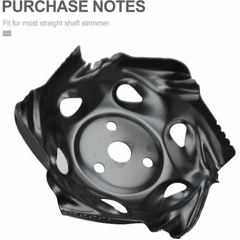 LIFCAUSAL Tête De Coupe Lame De Coupe Tête De Tondeuse à Gazon D'extérieur Tête De Rasoir En Acier Accessoires D'affûtage De Tête Outil De Mangeur D'herbe Remplacement Très Résistant 5 LIFCAUSAL Tête De Coupe Lame De Coupe Tête De Tondeuse à Gazon D'extérieur Tête De Rasoir En Acier Accessoires D'affûtage De Tête Outil De Mangeur D'herbe Remplacement Très Résistant – Image 3