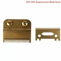 FUIENKO Jeu De Lames De Rechange Pour Kemei KM-1986 KM-1987, Accessoires De Tondeuse En Acier à Haute Teneur En Carton Doré -Tondeuse Et Accessoires Boutique 66637529 4