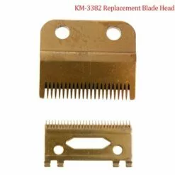 FUIENKO Jeu De Lames De Rechange Pour Kemei KM-1986 KM-1987, Accessoires De Tondeuse En Acier à Haute Teneur En Carton Doré -Tondeuse Et Accessoires Boutique 66643102 5