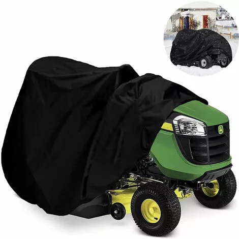 PESCE Housse De Tondeuse à Gazon – Housse De Tracteur Pour Terrasses Jusqu'à 140 X 66 X 91 Cm Housse De Rangement En Polyester Oxford 210D Robuste, Protection UV Ajustement Universel Avec Cordon De Serrage Et Housse De Rangement 4 PESCE Housse De Tondeuse à Gazon – Housse De Tracteur Pour Terrasses Jusqu'à 140 X 66 X 91 Cm Housse De Rangement En Polyester Oxford 210D Robuste, Protection UV Ajustement Universel Avec Cordon De Serrage Et Housse De Rangement – Image 2