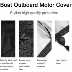 PESCE Housses De Meubles De Terrasse, Housses De Meubles D'extérieur En Tissu Oxford 210D Duty, Coupe-vent Imperméable, Pluie Neige Poussière Coupe-vent, Anti-UV -Tondeuse Et Accessoires Boutique 66652298 2