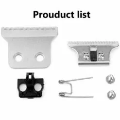 FUIENKO Kemei – Tondeuse à Cheveux Originale, Lame En T De 4cm, En Acier Inoxydable, 0mm, Accessoires,silver -Tondeuse Et Accessoires Boutique 66727999 4
