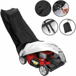 HKLFFJA Tondeuse À Gazon Couvre Étanche Antipoussière Tous Temps Extérieur/intérieur Anti-UV Protecteur 210D Polyester Sac De Rangement - 9 HKLFFJA Tondeuse À Gazon Couvre Étanche Antipoussière Tous Temps Extérieur/intérieur Anti-UV Protecteur 210D Polyester Sac De Rangement - -Tondeuse Et Accessoires Boutique 67177105 3