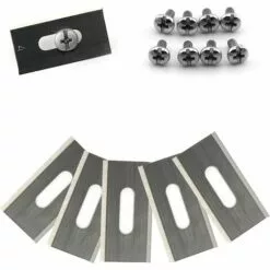 REGALI Lot De 30 Lames De Gazon Pour Husqvarna Avec Double Lame Aiguisée En Acier Inoxydable，30 Pièces De Lames De Tondeuse à Gazon Intelligentes En Acier Inoxydable -Tondeuse Et Accessoires Boutique 67332244 3