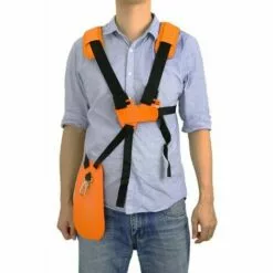 TANèTUE Tondeuse à Bandoulière-tondeuse à Harnais Double épaule Avec Ceinture De Nylon Durable Adjuestable Pour Débroussailleuse Ou Gardenning (pour STIHL FSTaille-bordures Série Km) -Tondeuse Et Accessoires Boutique 67429396 2