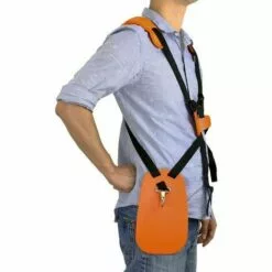TANèTUE Tondeuse à Bandoulière-tondeuse à Harnais Double épaule Avec Ceinture De Nylon Durable Adjuestable Pour Débroussailleuse Ou Gardenning (pour STIHL FSTaille-bordures Série Km) -Tondeuse Et Accessoires Boutique 67429396 4