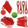 THSINDE Lidl Florabest Lot De 100 Lames De Rechange En Plastique Pour Coupe-bordures FRT18A FRT18A1 Art 46155 FRT20A1 Grand Trou 12 Mm Petit Trou 7 Mm 2 THSINDE Lidl Florabest Lot De 100 Lames De Rechange En Plastique Pour Coupe-bordures FRT18A FRT18A1 Art 46155 FRT20A1 Grand Trou 12 Mm Petit Trou 7 Mm -Tondeuse Et Accessoires Boutique 67503090 1