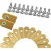 Cisea 30x Lames De Couteau En Titane, Couteau De Tondeuse Robot (3g - 0,75mm) + 30 Vis Pour Toutes Les Tondeuses Robots Husqvarna? Gardena? / Automower?, Accessoires Pour Tondeuses Robots, Lames De Rechange Pour Tondeuses à Gazon -Tondeuse Et Accessoires Boutique 68078223 1