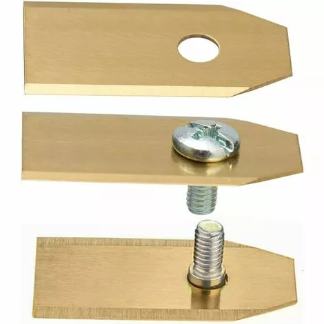 Cisea 30x Lames De Couteau En Titane, Couteau De Tondeuse Robot (3g - 0,75mm) + 30 Vis Pour Toutes Les Tondeuses Robots Husqvarna? Gardena? / Automower?, Accessoires Pour Tondeuses Robots, Lames De Rechange Pour Tondeuses à Gazon 4 Cisea 30x Lames De Couteau En Titane, Couteau De Tondeuse Robot (3g - 0,75mm) + 30 Vis Pour Toutes Les Tondeuses Robots Husqvarna? Gardena? / Automower?, Accessoires Pour Tondeuses Robots, Lames De Rechange Pour Tondeuses à Gazon – Image 2