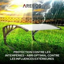 AREBOS Garage De Tondeuse Robot | Abri Pour Robot | Taille 102 X 79 X 46 Cm | Résistant Aux Intempéries + Protection UV | Avec Pieds En Métal | Matériel De Montage Inclus 8 AREBOS Garage De Tondeuse Robot | Abri Pour Robot | Taille 102 X 79 X 46 Cm | Résistant Aux Intempéries + Protection UV | Avec Pieds En Métal | Matériel De Montage Inclus -Tondeuse Et Accessoires Boutique 8505618 3